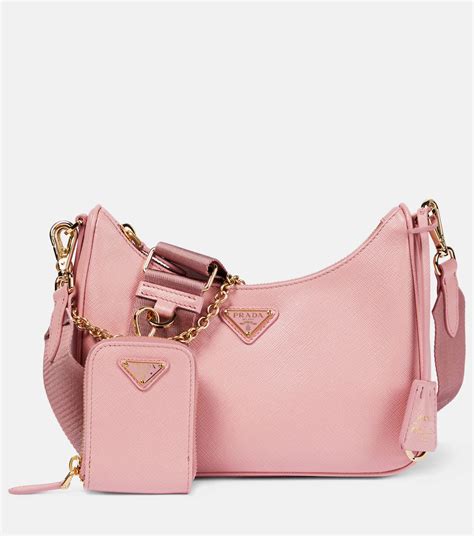 sac prada femme rose|prada leather bags for women.